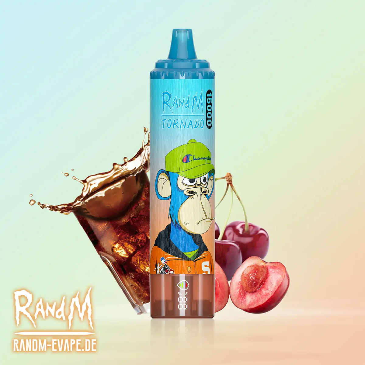 RandM Tornado Vape 15000 – Tornado Vape 15000 - Cherry Cola