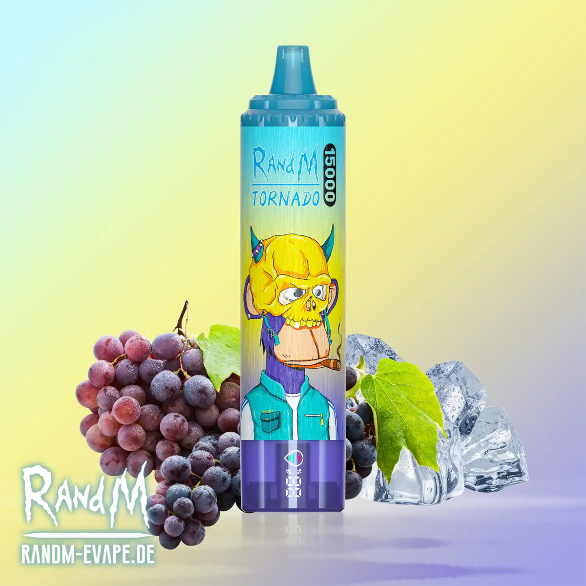 RandM Tornado Vape 15000 – Tornado Vape 15000 - Grape Ice