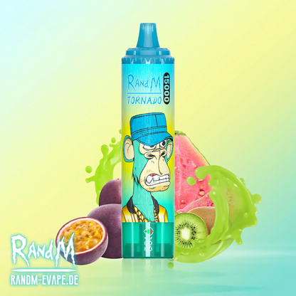 RandM Tornado Vape 15000 – Tornado Vape 15000 - Kiwi Passionfruit Guava