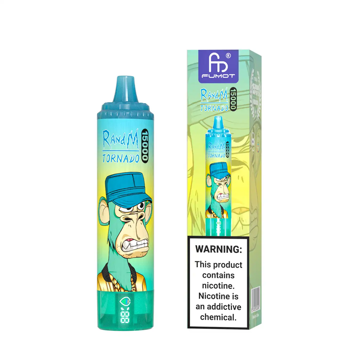 RandM Tornado Vape 15000 – Tornado Vape 15000 - Kiwi Passionfruit Guava