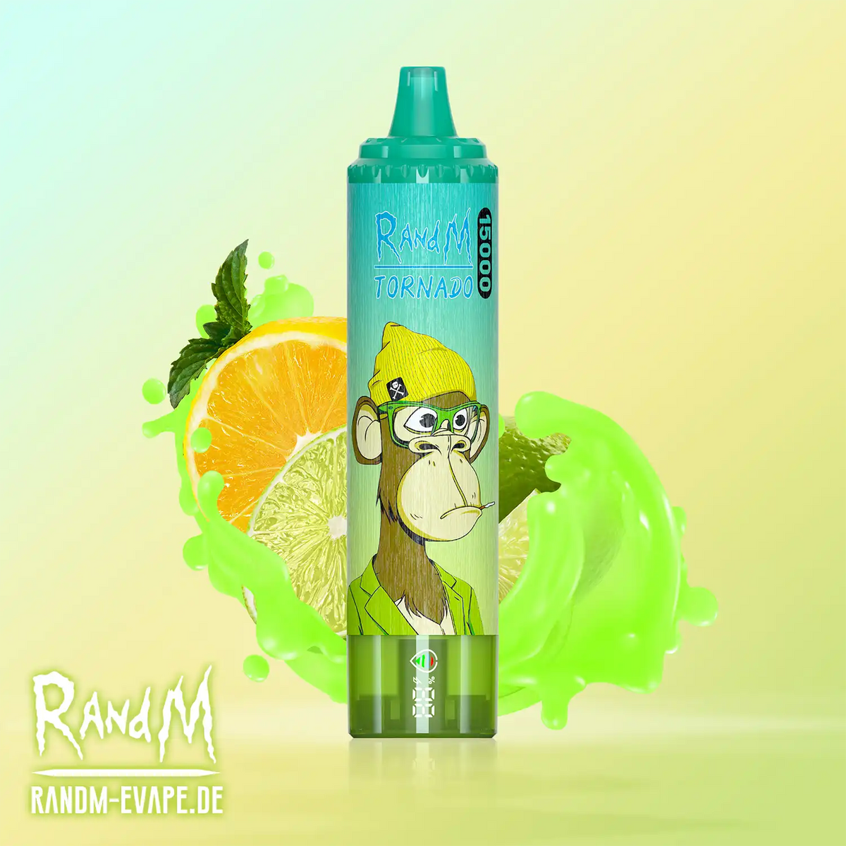 RandM Tornado Vape 15000 – Tornado Vape 15000 - Lemon & Lime