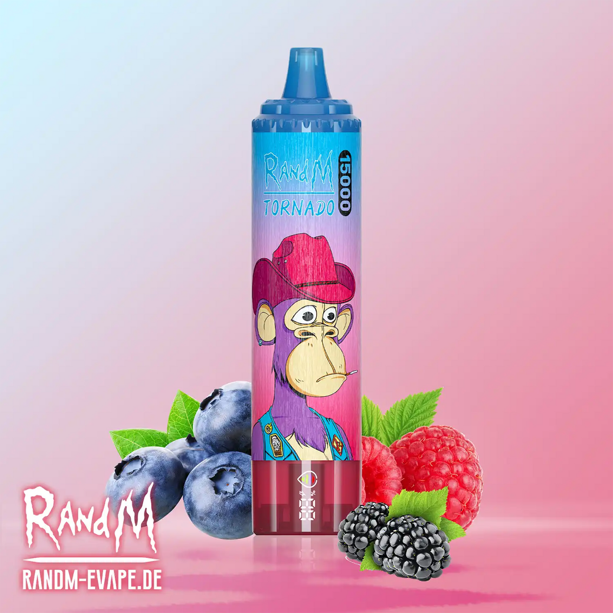 RandM Tornado Vape 15000 – Tornado Vape 15000 - Mixed Berry