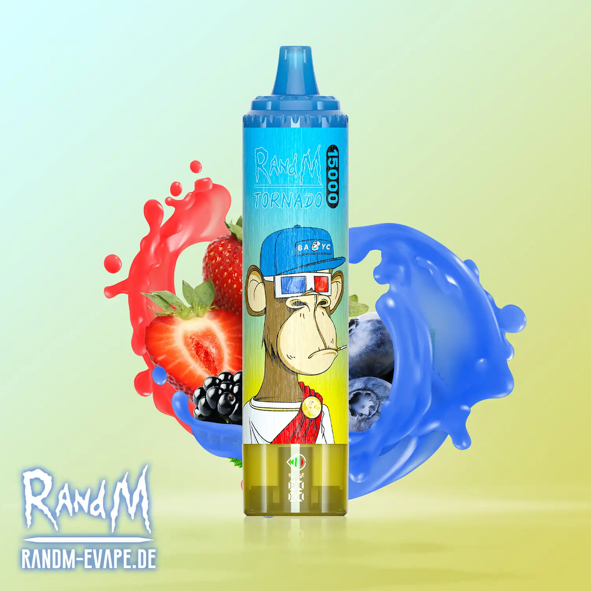 RandM Tornado Vape 15000 – Tornado Vape 15000 - Mr. Blue