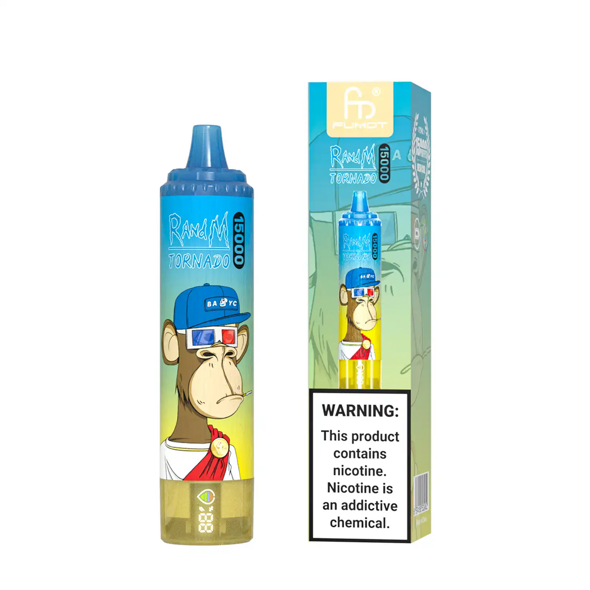 RandM Tornado Vape 15000 – Tornado Vape 15000 - Mr. Blue
