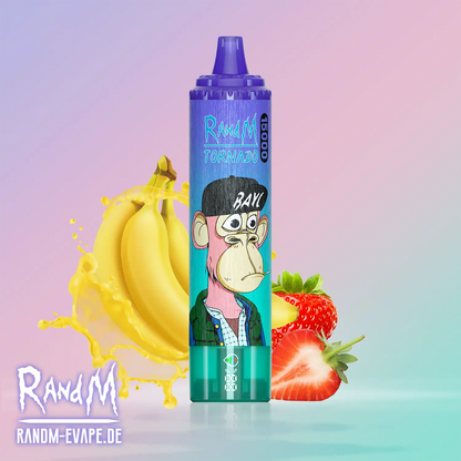 RandM Tornado Vape 15000 – Tornado Vape 15000 - Strawberry Banana