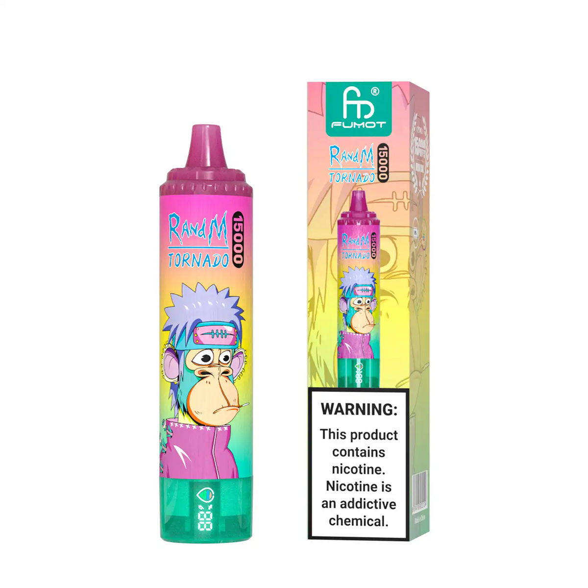 RandM Tornado Vape 15000 – Tornado Vape 15000 - Strawberry Ice