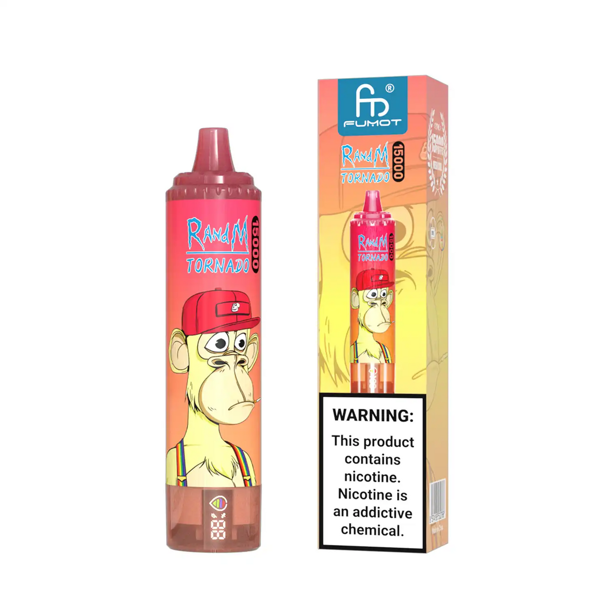 RandM Tornado Vape 15000 – Tornado Vape 15000 - Strawberry Energy