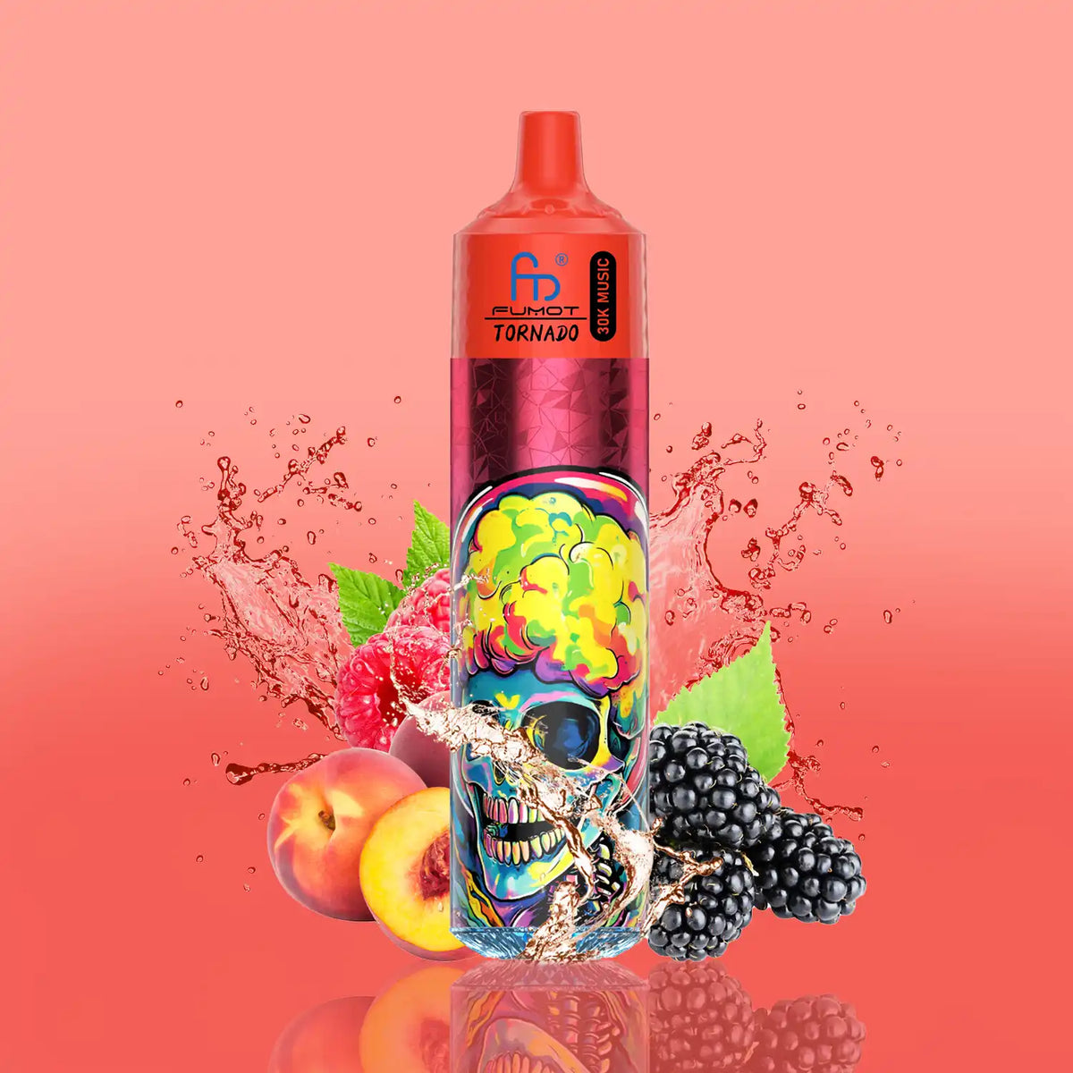 Fumot Tornado Vape 30000 – randm tornado 30000 - peach berry - hauptbild