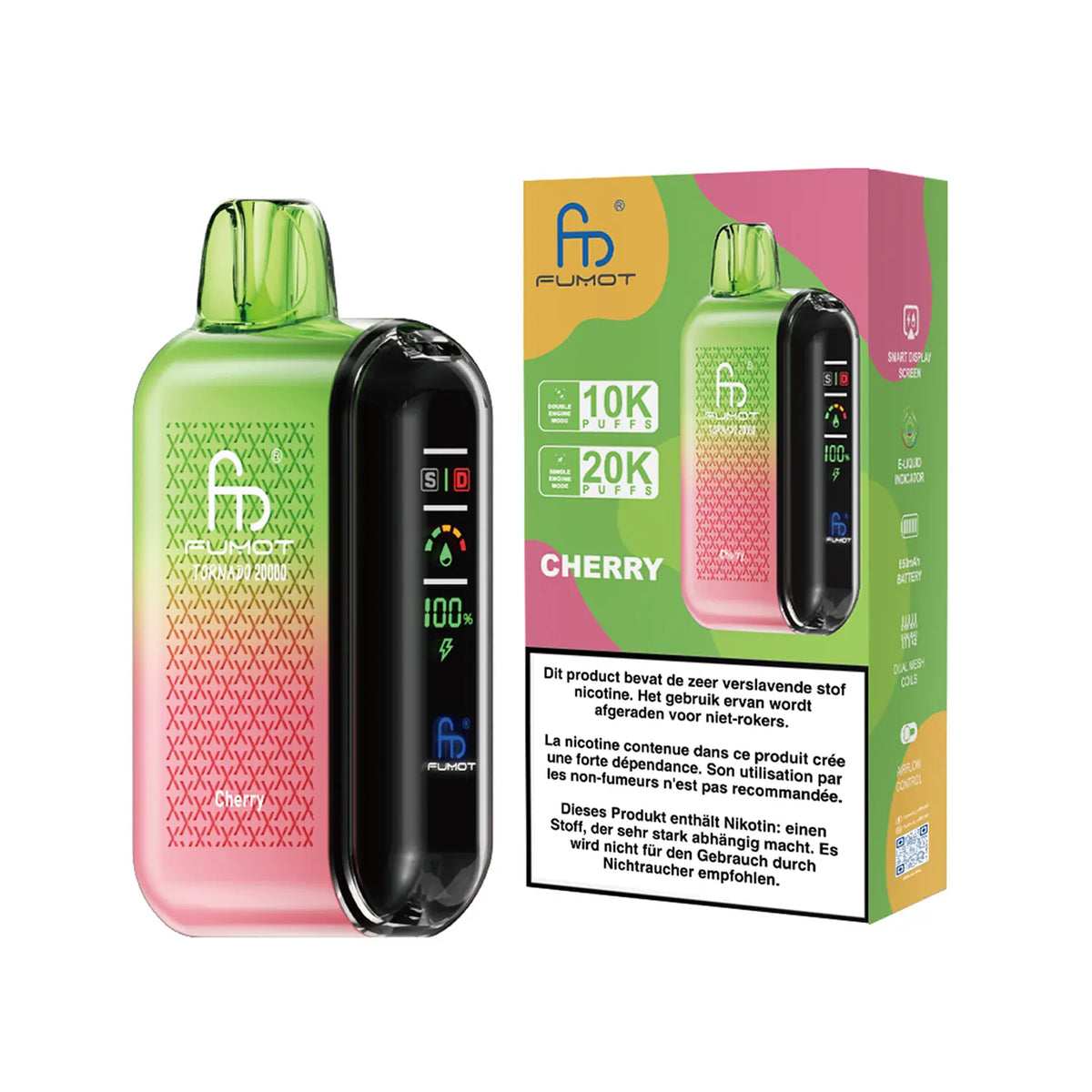 Fumot Tornado Vape 20000 – Fumot Tornado Vape 20000 - Cherry