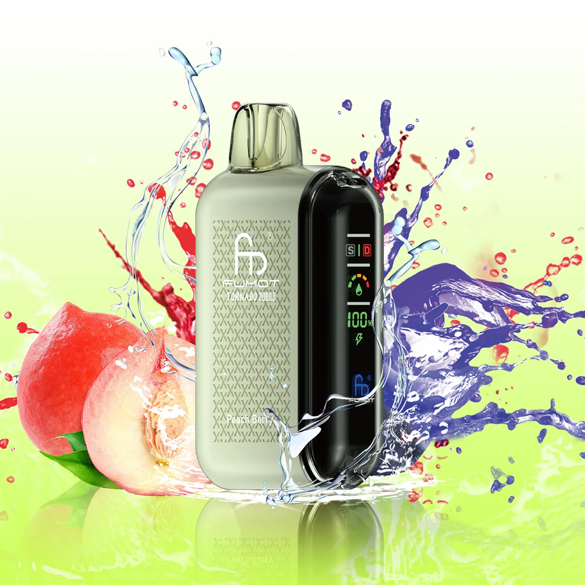 Fumot Tornado Vape 20000 – Fumot Tornado Vape 20000 - Peach Berry