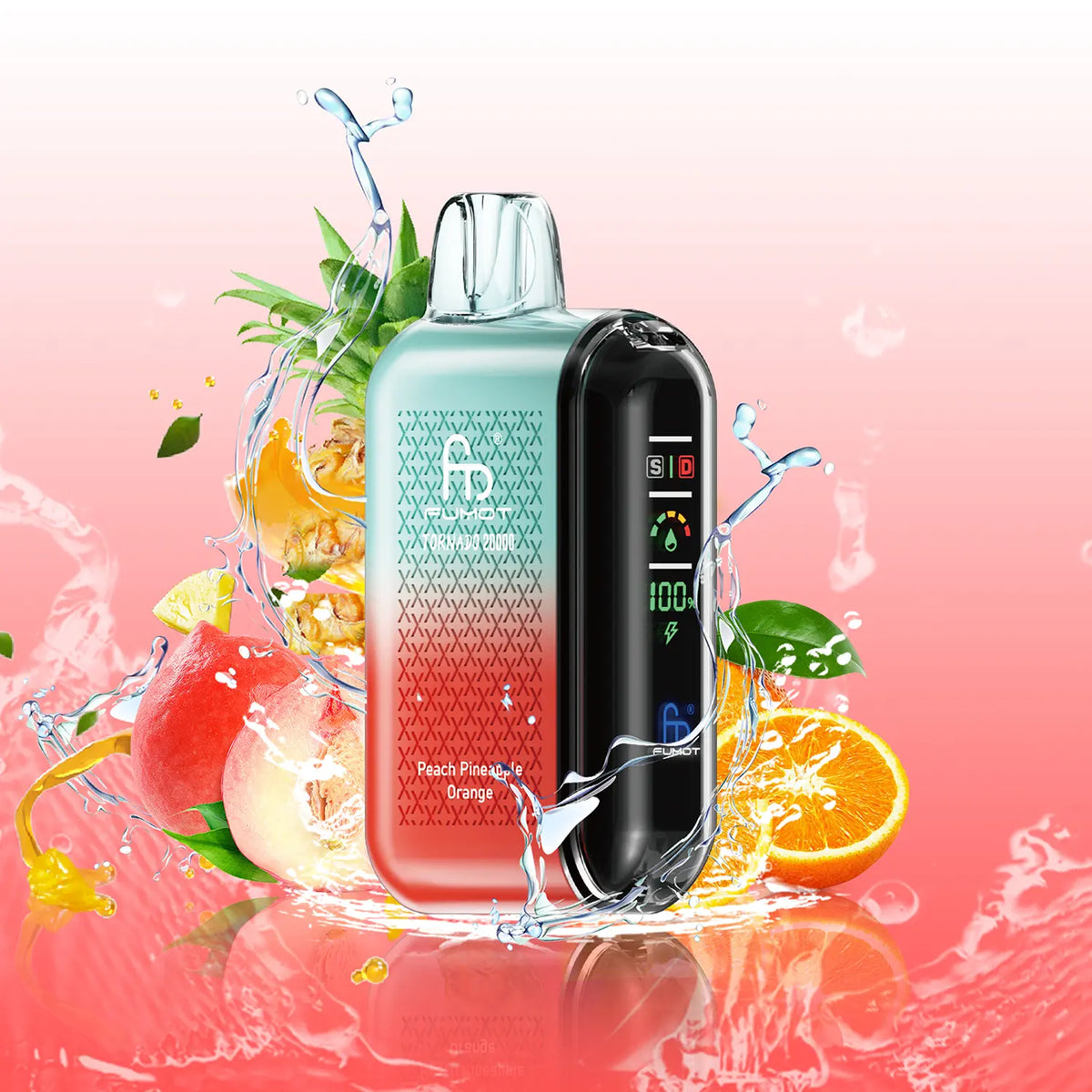Fumot Tornado Vape 20000 – Fumot Tornado Vape 20000 - Peach Pineapple Orange