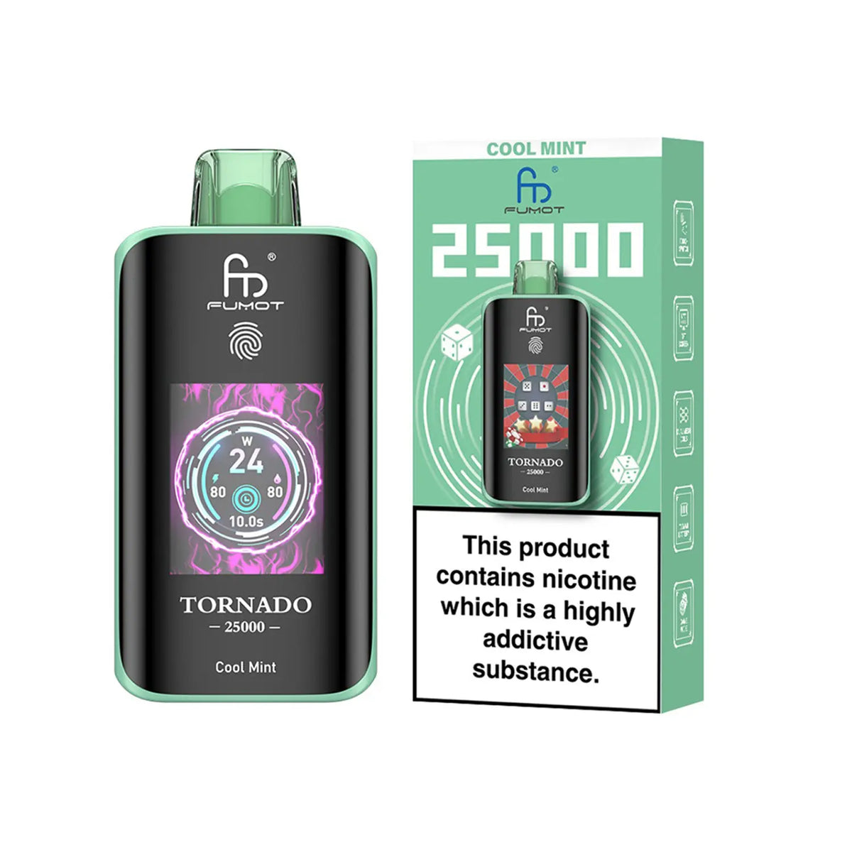 Fumot Tornado Vape 25000 – Fumot Tornado Vape 25000 - Cool Mint