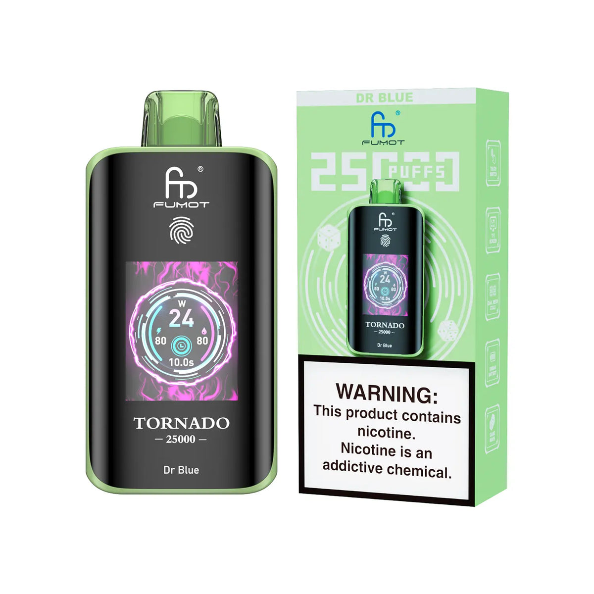 Fumot Tornado Vape 25000 – Fumot Tornado Vape 25000 - Dr. Blue