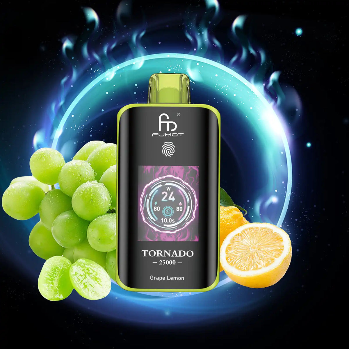 Fumot Tornado Vape 25000 – Fumot Tornado Vape 25000 - Grape Lemon