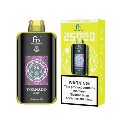 Fumot Tornado Vape 25000 – Fumot Tornado Vape 25000 - Pineapple Ice