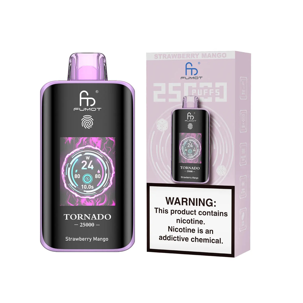 Fumot Tornado Vape 25000 – Fumot Tornado Vape 25000 - Strawberry Mango