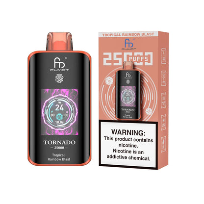 Fumot Tornado Vape 25000 – Fumot Tornado Vape 25000 - Tropical Rainbow Blast