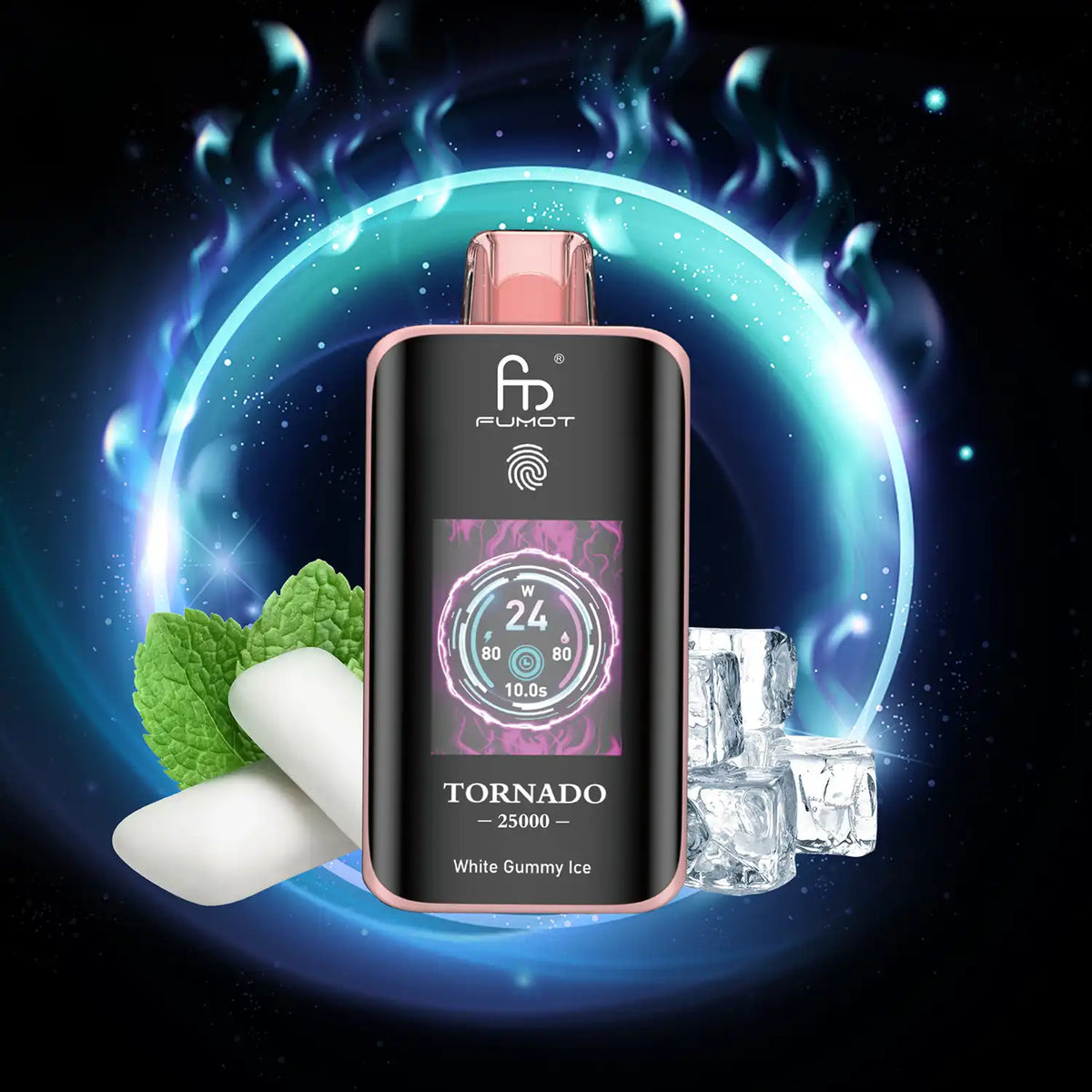 Fumot Tornado Vape 25000 – Fumot Tornado Vape 25000 - White Gummy Ice
