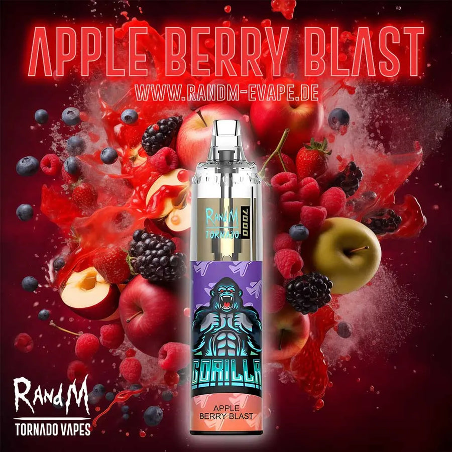 RandM Tornado Vape 7000 – Tornado Vape 7000 - Apple Berry Blast