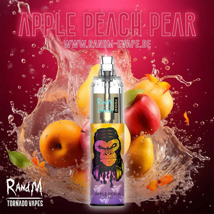 RandM Tornado Vape 7000 – Tornado Vape 7000 - Apple Peach Pear