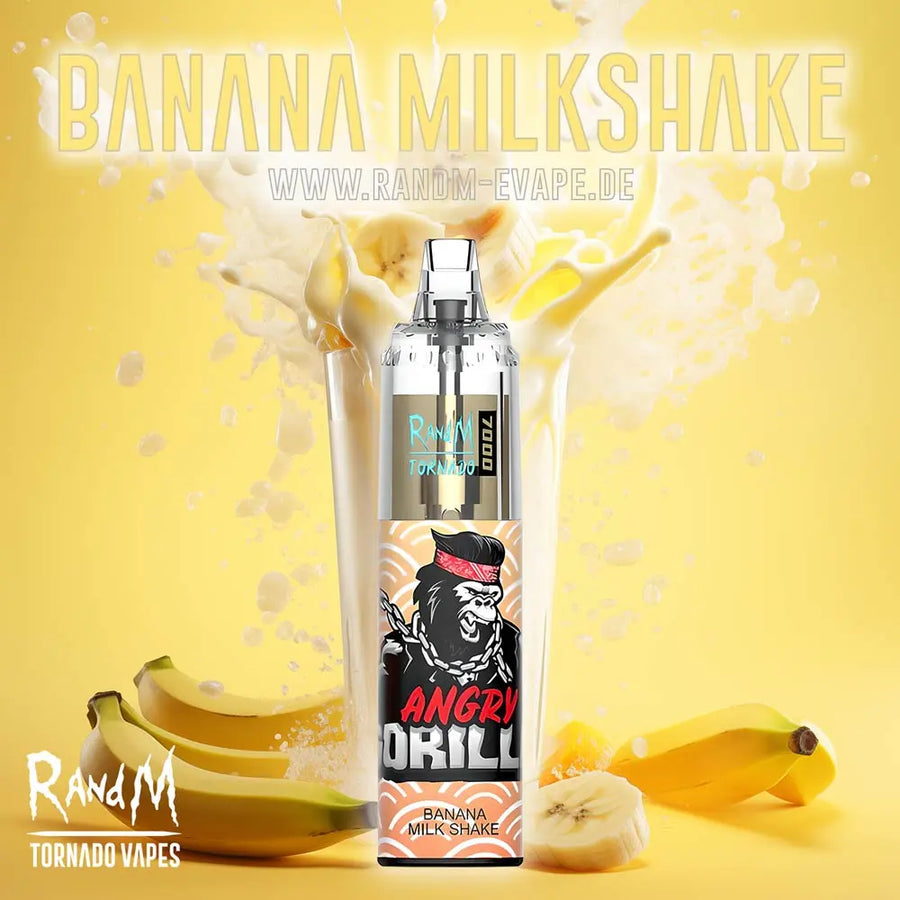 RandM Tornado Vape 7000 – Tornado Vape 7000 - Banana Milkshake