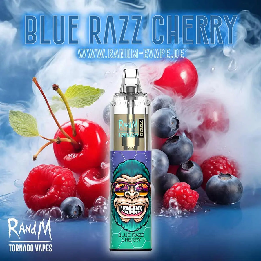RandM Tornado Vape 7000 – Tornado Vape 7000 - Blue Razz Cherry