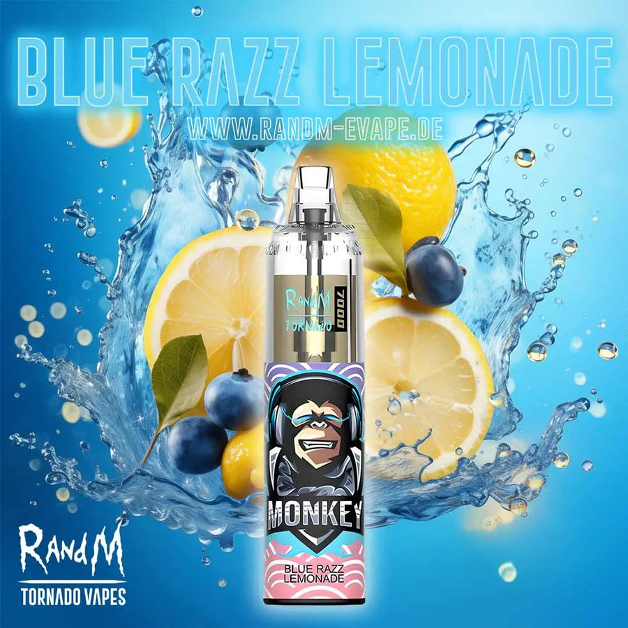 RandM Tornado Vape 7000 – Tornado Vape 7000 - Blue Razz Lemonade