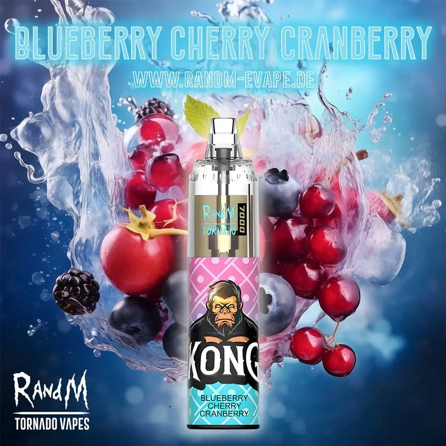RandM Tornado Vape 7000 – Tornado Vape 7000 - Blueberry Cherry Cranberry