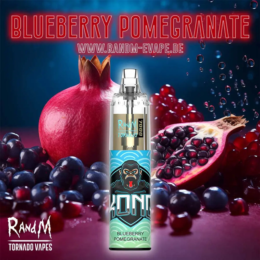 RandM Tornado Vape 7000 – Tornado Vape 7000 - Blueberry Pomegranate