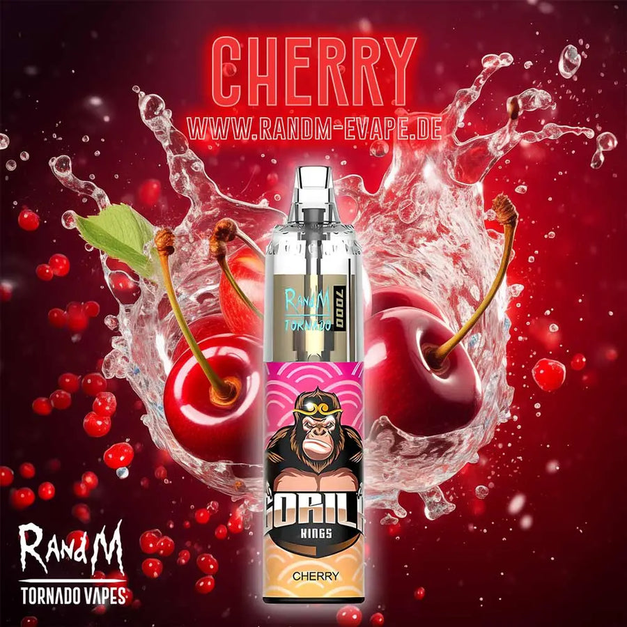 RandM Tornado Vape 7000 – Tornado Vape 7000 - Cherry