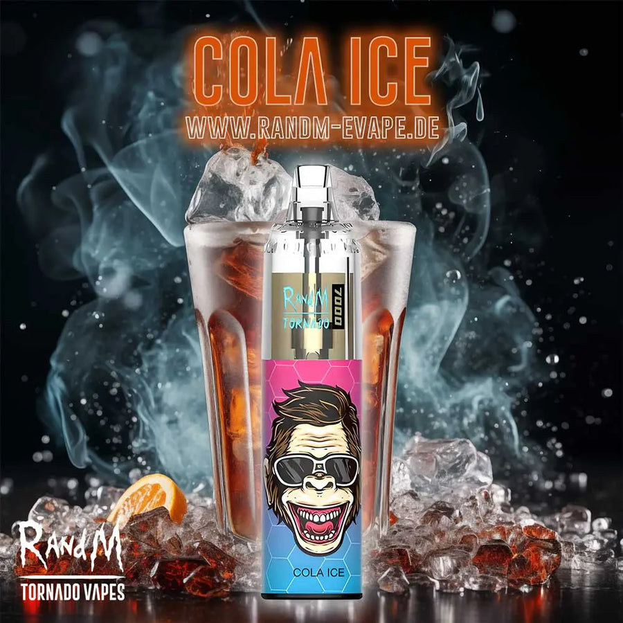 RandM Tornado Vape 7000 – Tornado Vape 7000 - Cola Ice