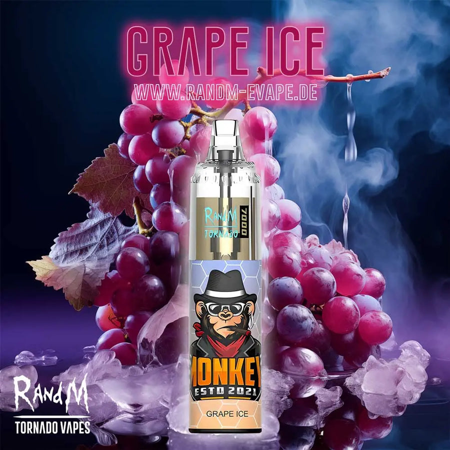 RandM Tornado Vape 7000 – Tornado Vape 7000 - Grape Ice