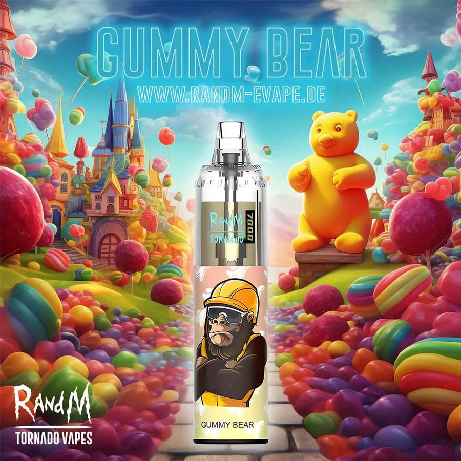 RandM Tornado Vape 7000 – Tornado Vape 7000 - Gummy Bear