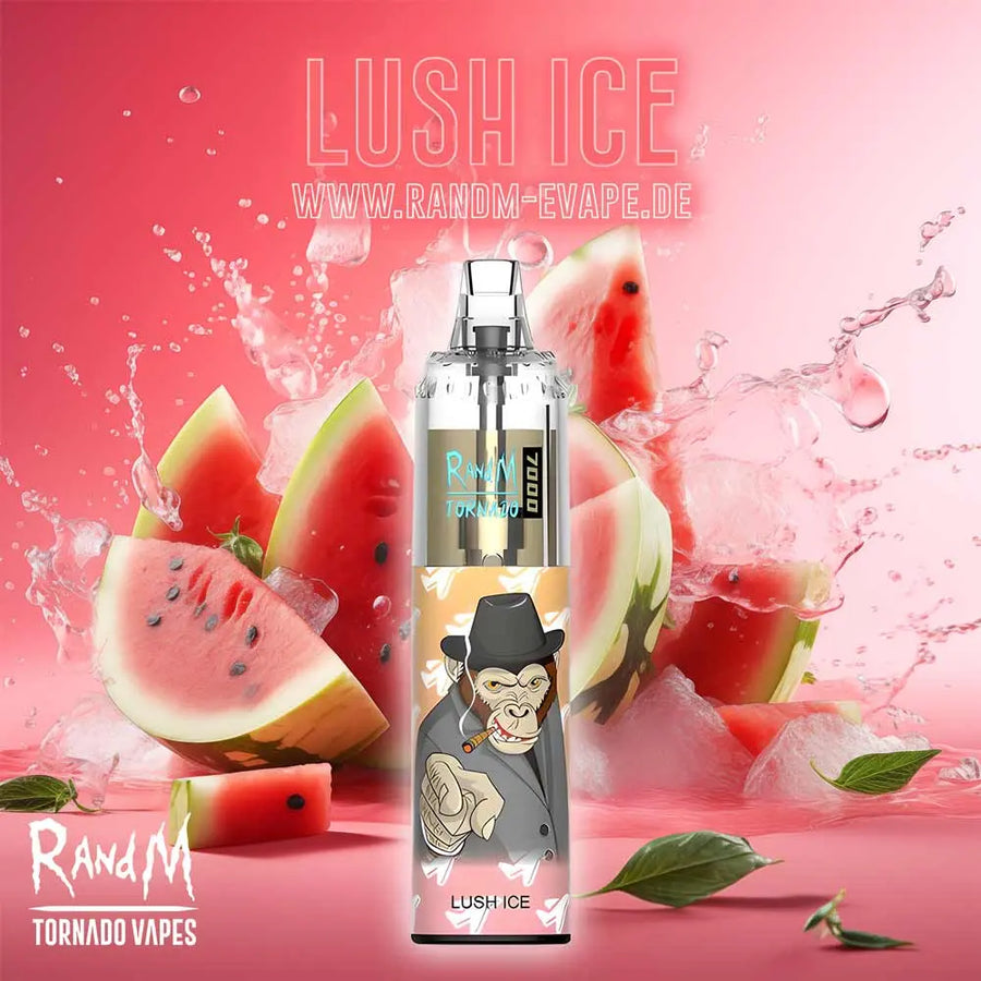 RandM Tornado Vape 7000 – Tornado Vape 7000 - Lush Ice