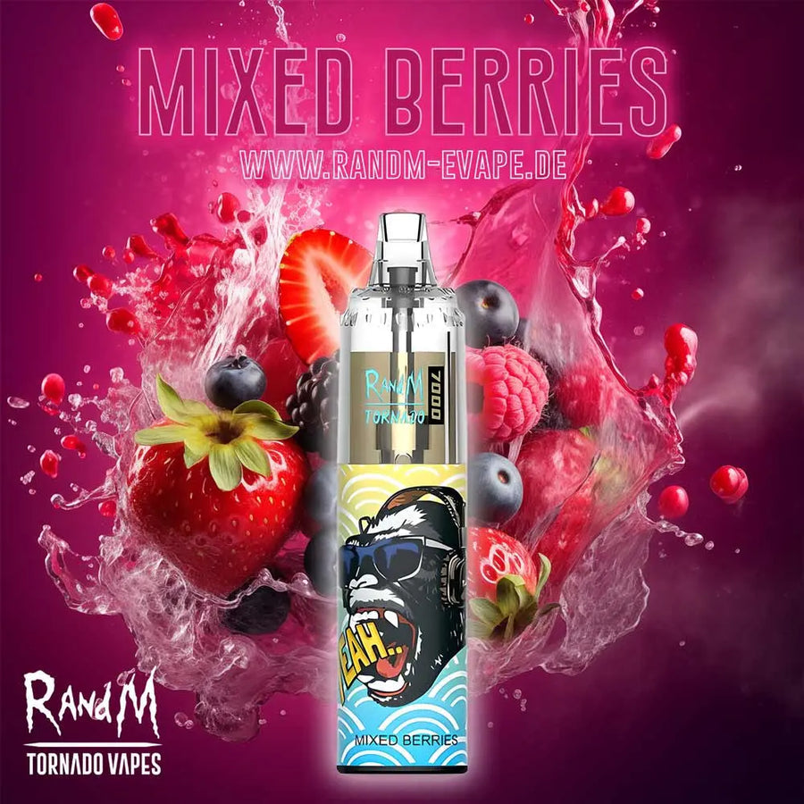RandM Tornado Vape 7000 – Tornado Vape 7000 - Mixed Berries