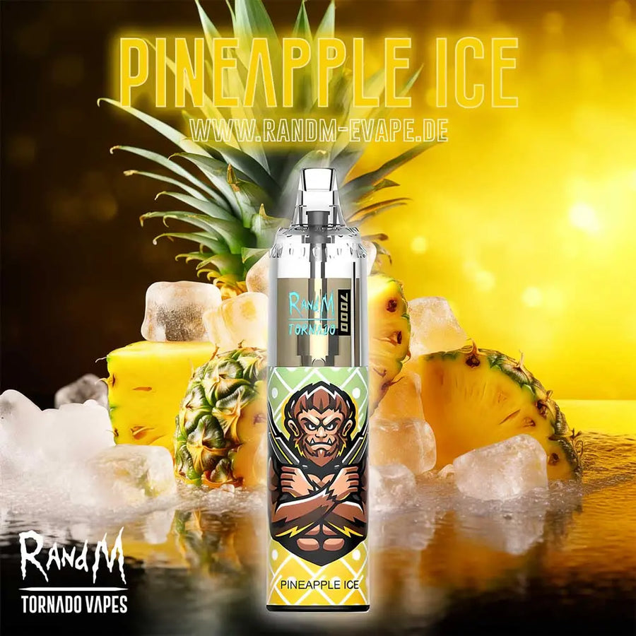 RandM Tornado Vape 7000 – Tornado Vape 7000 - Pineapple Ice