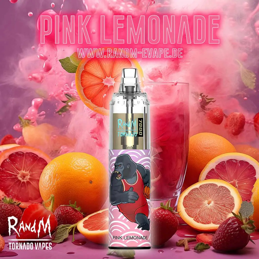 RandM Tornado Vape 7000 – Tornado Vape 7000 - Pink Lemonade