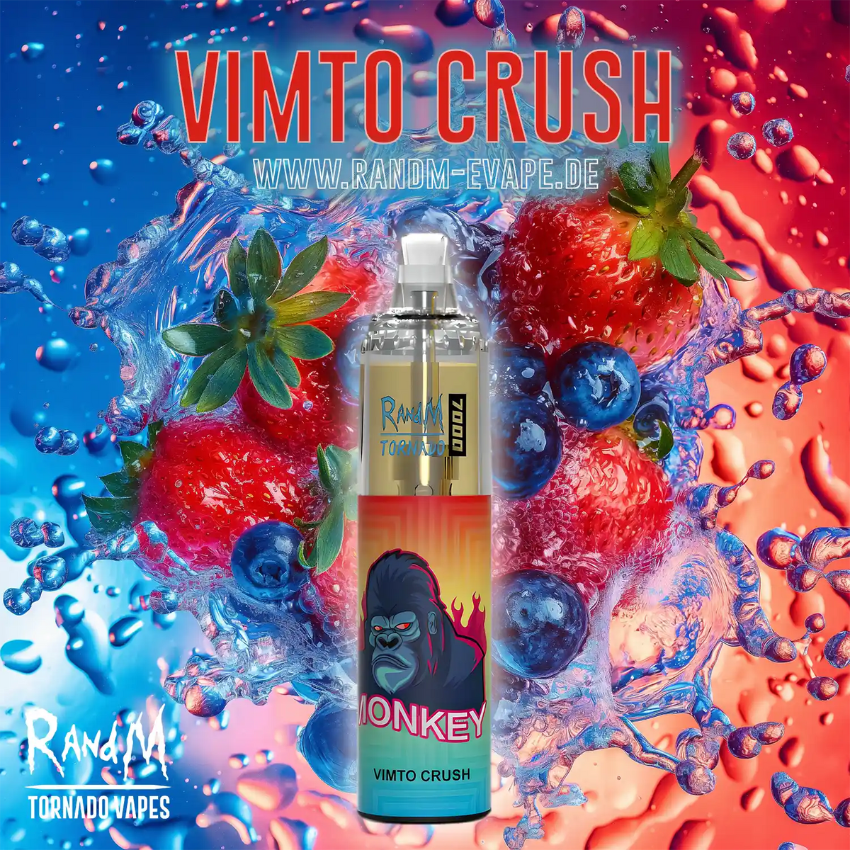 RandM Tornado Vape 7000 – Tornado Vape 7000 - Vimto Crush