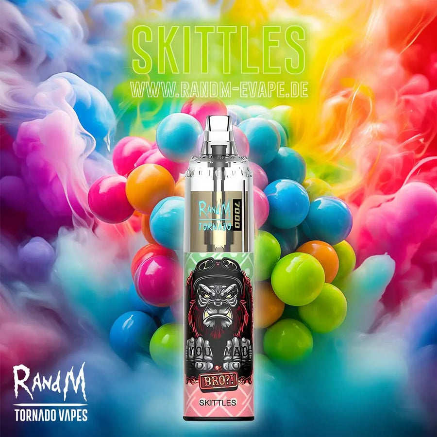 RandM Tornado Vape 7000 – Tornado Vape 7000 - Rainbow Candy