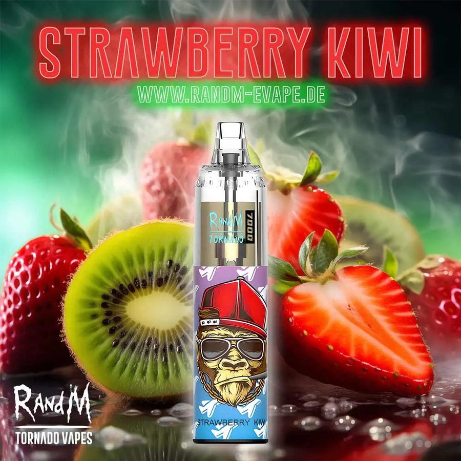 RandM Tornado Vape 7000 – Tornado Vape 7000 - Strawberry Kiwi